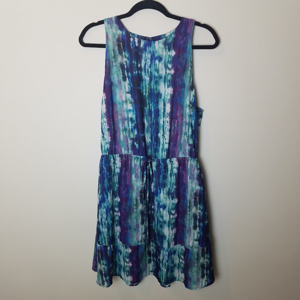 Mossimo Watercolor Halter Dress Size L
